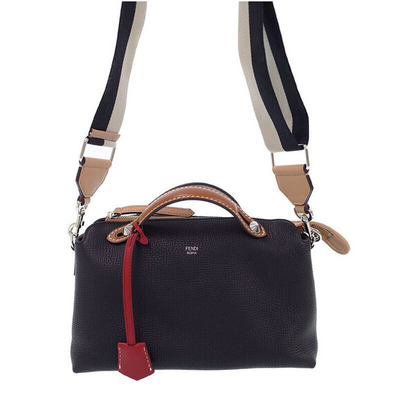 Fendi By the Way Leather Shoulder Bag - Picture 1 of 9